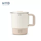 【HYD】輕旅行寬電壓料理快煮鍋(小煮鍋) D-526 奶茶色