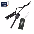 【Truly House】超值戶外組合/打火石/打火棒/哨子