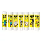 【德國 UHU】德國UHU Minecraft 麥塊 口紅膠 安全無毒口紅膠 小容量 8.2g 圖案隨機 /支 UHU-086