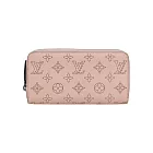 LV Zippy 雕花洞洞牛皮ㄇ形拉鍊長夾_展示品 (玫瑰茉莉粉)