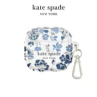【kate spade】AirPods 4 耳機保護殼套 皇室藍 無 皇室藍