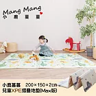 【Mang Mang小鹿蔓蔓】兒童XPE摺疊地墊MAX版(恐龍ABC)