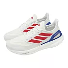 adidas 愛迪達 慢跑鞋 Pureboost 5 男鞋 女鞋 白 紅 藍 緩震 反光 運動鞋 愛迪達 26.5cm WHITE/RED