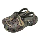 Crocs 洞洞鞋 Classic Camouflage Clog 男鞋 女鞋 迷彩克駱格 軍綠色 2119363TC 22cm ARMY GREEN/MULTI