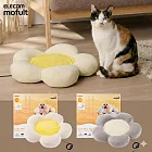 ELECOM 寵物電暖墊 花型-米色