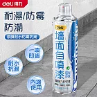Deli得力 墻面自噴漆 水性環保自噴漆 1入（耐濕/防霉/防潮 净味環保 内墻使用） 700ml