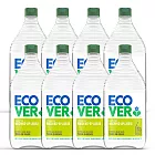 【箱購】ECOVER宜珂 親膚洗碗精-萊姆蘆薈 950ml x8