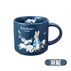 【PETER RABBIT 比得兔】比得兔420ml手感陶瓷馬克杯-英倫復古風(2款可選-湛藍/月光白) 湛藍