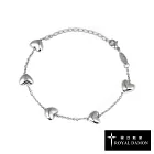 Royal Damon羅亞戴蒙 心窩 手鍊 小 BK698