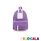 CILOCALA 亮彩尼龍防潑水後背包-迷你  紫藤紫