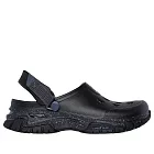 Skechers 思克威爾 Arch Fit Foamies Outdoor[243340BKGY] 男 休閒 涼鞋 黑 26cm 黑