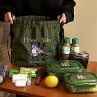 刺繡便當包 綠色