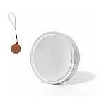 【LOTUS】拍立得 WIDE EVO 鋁合金鏡頭蓋+真皮鏡頭蓋貼 副廠 銀色鏡頭蓋+棕色貼