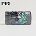 【The Boston Film 波士頓】Fun Camera 輕拍潮影 一次性帶閃光底片相機 即可拍  透明