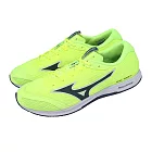 Mizuno 美津濃 競速跑鞋 Duel Sonic 4 男鞋 綠 黃 回彈 慢跑鞋 U1GD2570-21 26cm LIME GREEN