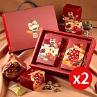 【十翼饌】魚躍龍門堅果禮盒x2盒 (春節/伴手禮/過年/送禮)