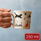 《Mikasa》石陶馬克杯 - 貓咪樂園250ml