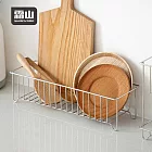 【日本霜山】桌上型304不鏽鋼單層收納架/置物架