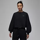 NIKE AS W J FLT FLC FT MOD CREW 女 圓領套頭衫 IF1007010 L 黑色