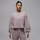 NIKE AS W J FLT FLC FT MOD CREW 女 圓領套頭衫 IF1007627 L 粉紅色