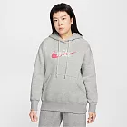 NIKE AS W NSW PHNX FLC OS LOGO HDY 女 連帽上衣 IM9644043 L 灰色