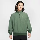 NIKE AS M NK SSNL+ HW BB QZ TOP 男 半開襟上衣 IQ3975323 M 綠色
