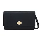 BURBERRY Cotswolds小牛皮WOC斜背包- 黑色