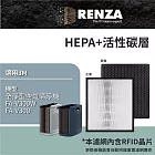 適用 3M FA-V300W FA-V300 全淨型空氣清淨機 HEPA+活性碳 濾網 濾芯 濾心