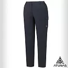 【ATUNAS 歐都納】女款防曬輕量彈性長褲/大尺碼A1PAGZ03W- S 黑