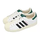 adidas 愛迪達 休閒鞋 Superstar II 男鞋 白 黑 綠 復古 皮革 貝殼頭 JP9188 25.5cm WHITE/BLACK