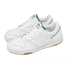 adidas 愛迪達 休閒鞋 Team Court 2 男鞋 白 綠 復古 皮革 膠底 IF9621 26.5cm WHITE/GREEN
