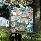 美國eeBoo 1000片拼圖 - 海濱港灣 ( Seaside Harbor 1000 Piece Puzzle )