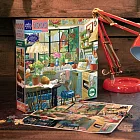 美國eeBoo 1000片拼圖 - 春季廚房 ( Springtime Kitchen 1000 Piece Puzzle )