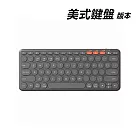 【HP 惠普】K231 無線/藍牙 雙模式美式鍵盤 石墨灰