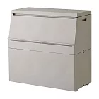 RISU｜SOLOW 掀蓋式多功能收納箱 250L 灰色