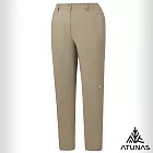 【ATUNAS 歐都納】女款蚊瘋不動彈性長褲/大尺碼A1PA2512W- S 卡其