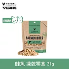 VE凍乾 零食 鮭魚 31g | 寵物零食 狗零食 貓零食 急速保鮮 皮毛保養