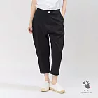 Caesar水洗棉質彈性老爺褲 M 經典黑