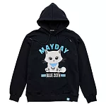 [五月天 Just Rock It 2020 藍 BLUE] 我是菜頭粿 黑帽T - S