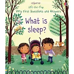 Q&A知識翻翻書：睡眠是什麼？（3歲以上）Lift-The-Flap Very First Questions and Answers: What is sleep?