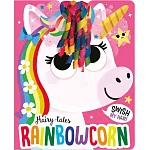 魔髮故事硬頁遊戲書：彩虹獨角獸  (附捲髮彩帶)  Hairy-tales Rainbowcorn (Hairy-tales Ribbon Bow Board Books)