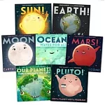 《探索宇宙：星球好朋友》科普繪本套書（7冊） Our Universe (Sun, Earth, Moon, Ocean, Mars, Pluto, Our Planet) Series 7-book paperback pack