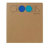 CROQUIS隨身筆記本 方形 白色紙100枚