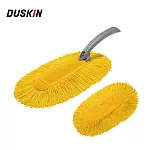 【日本DUSKIN】除塵乾抹布超值組(一桿二布)