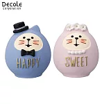 【DECOLE】concombre 花花國裡的愛麗絲  婚禮達摩貓貓組