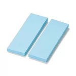 【MUJI 無印良品】便利貼/75×25 .藍.100張