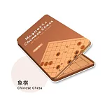 【鐵盒桌遊】台灣代理現貨 鐵盒桌遊 親子遊戲 跳棋 蛇梯棋 五子棋 象棋 圍棋 七巧板 象棋