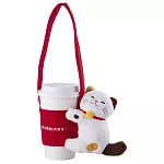 [星巴克]抱抱招財貓單杯提袋