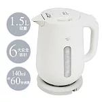 象印1.5L快煮電氣壺(白色) CK-VAF15-WA