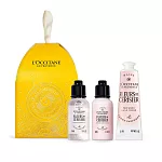 L’OCCITANE 歐舒丹 普羅旺斯童話節慶彩球[沐浴膠+身體乳+護手乳]-多款可選 櫻花